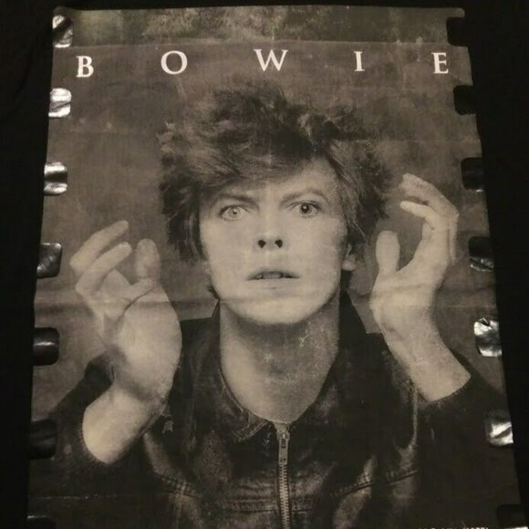 David Bowie Limited Edition #916 GAS JEANS 'Heroes' Women's Sleeveless T-shirt - Picture 3 of 9